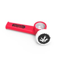Piece Maker  Karma  Silicone  Pipe    Bred  Red